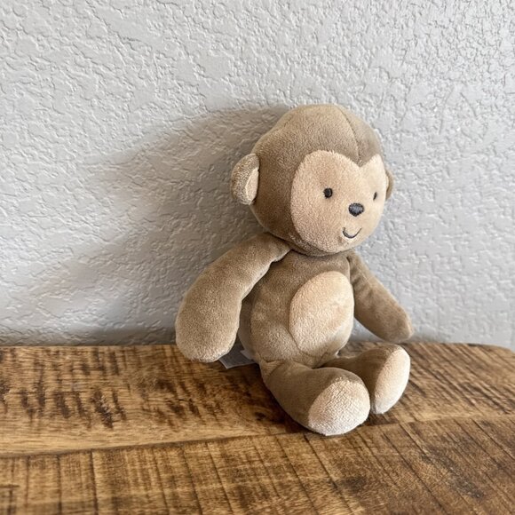 Carters Child Of Mine Brown Monkey Plush 9" Rattle Sewn 2013 Soft Stuffed - Picture 3 of 7